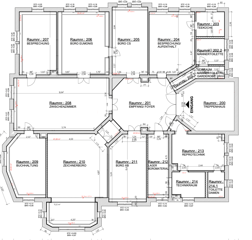 Pronájem kanceláře 300 m², Leipzig, Sasko Pronájem kanceláře 300 m², Leipzig, Sasko