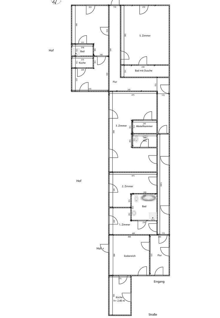 Prodej domu 198 m², pozemek 3.382 m², Kalbe (Milde), Sasko-Anhaltsko Prodej domu 198 m², pozemek 3.382 m², Kalbe (Milde), Sasko-Anhaltsko