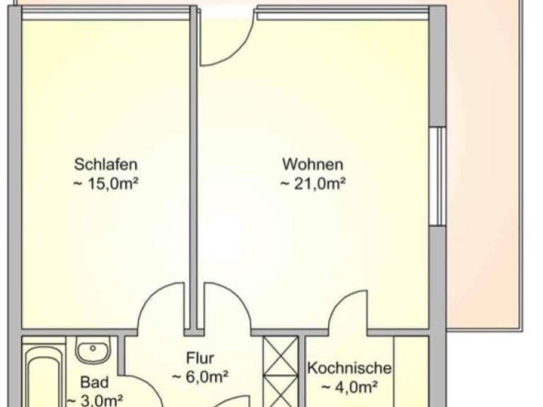 Pronájem bytu 2+1 52 m², Diekseepromenade 2, Malente, Šlesvicko-Holštýnsko Pronájem bytu 2+1 52 m², Diekseepromenade 2, Malente, Šlesvicko-Holštýnsko