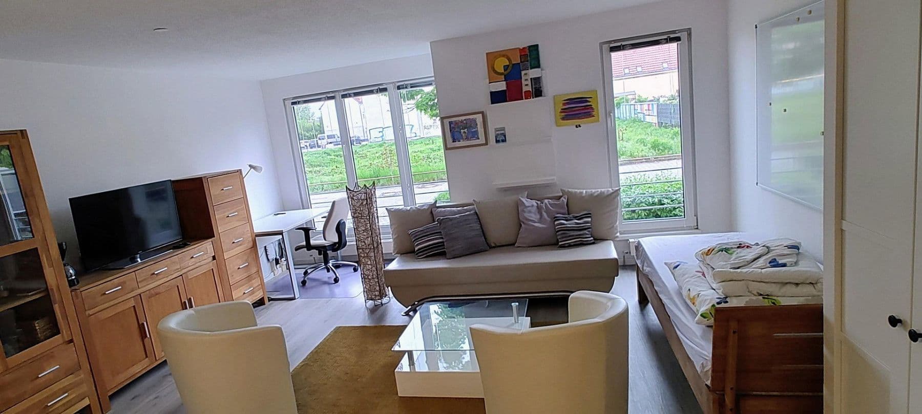 Pronájem bytu 1+1 42 m², Leipzig, Sasko Pronájem bytu 1+1 42 m², Leipzig, Sasko