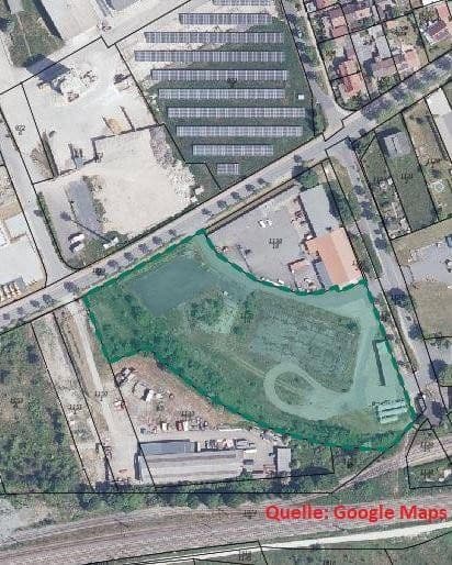 Prodej pozemku 9.937 m², Oststraße / Raiffeisenstraße (Flur 15, Flurstück 1138/19), Rudolstadt, Durynsko Prodej pozemku 9.937 m², Oststraße / Raiffeisenstraße (Flur 15, Flurstück 1138/19), Rudolstadt, Durynsko