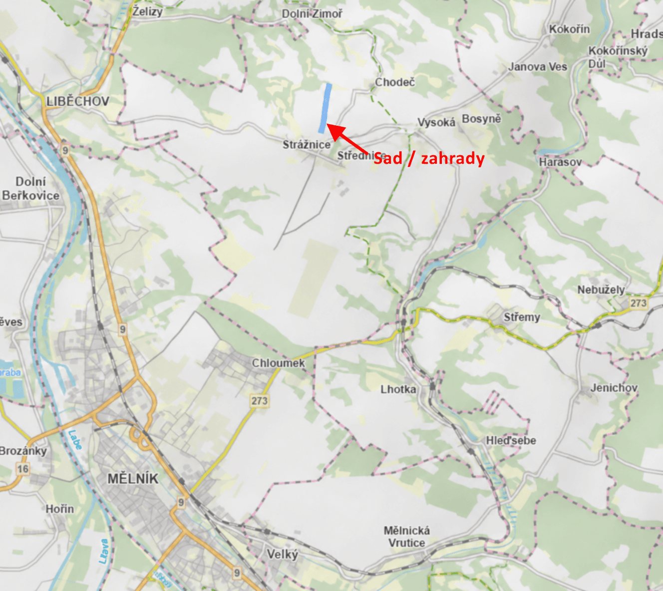 Prodej pozemku 1.050 m², Vysoká, Středočeský kraj Prodej pozemku 1.050 m², Vysoká, Středočeský kraj