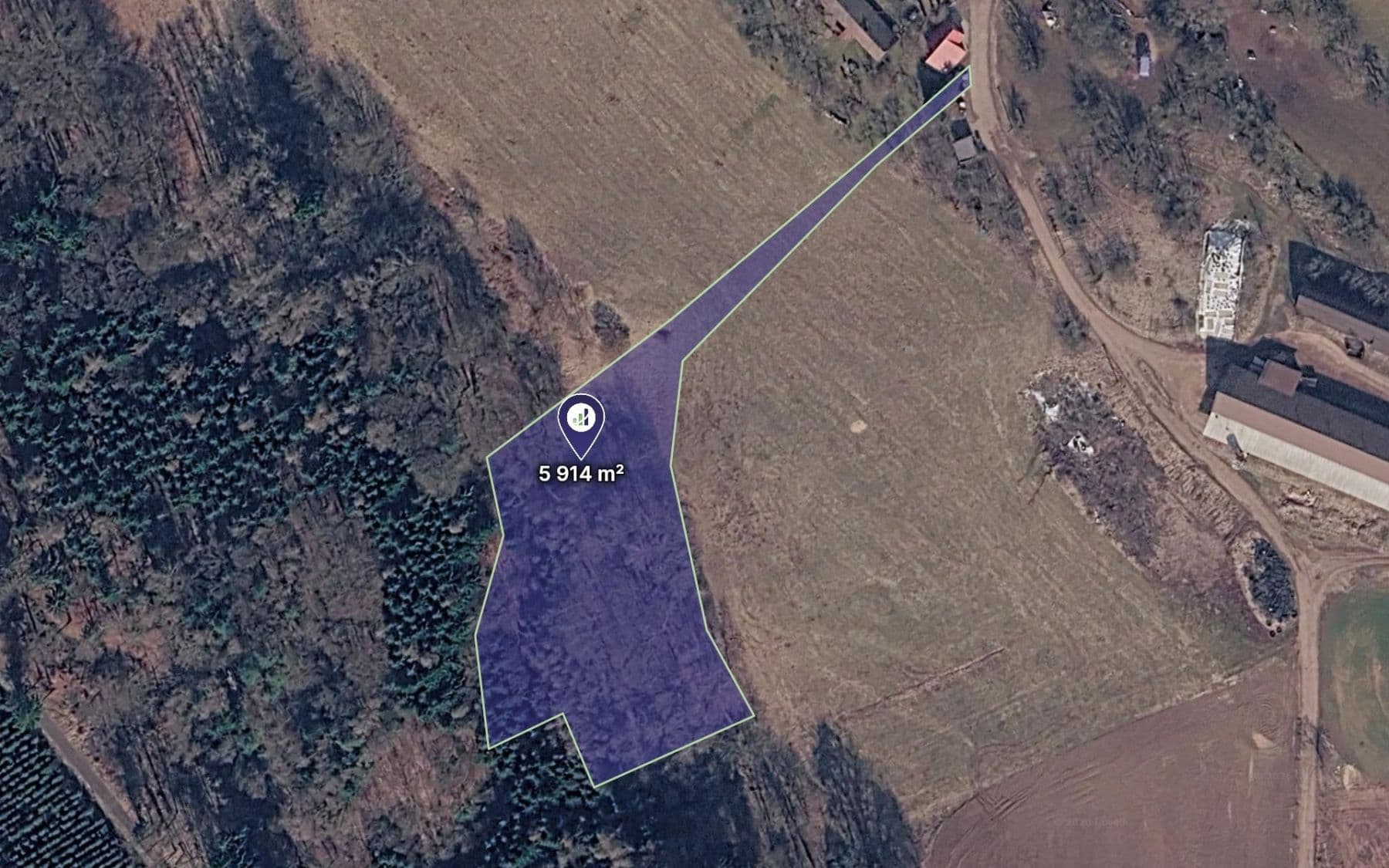 Prodej pozemku 5.914 m², Úbislavice, Královéhradecký kraj Prodej pozemku 5.914 m², Úbislavice, Královéhradecký kraj