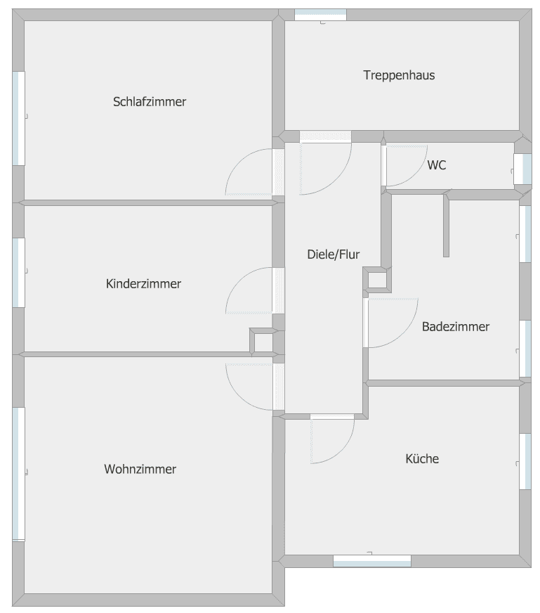 Pronájem bytu 3+1 89 m², Efeustr. 10, Karlsruhe, Bádensko-Württembersko Pronájem bytu 3+1 89 m², Efeustr. 10, Karlsruhe, Bádensko-Württembersko