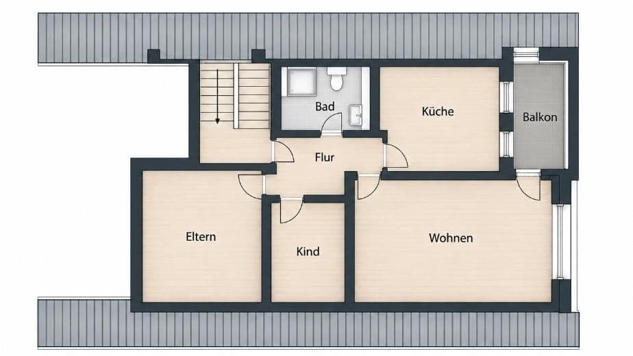Prodej bytu 3+1 67 m², Neusäß, Bavorsko Prodej bytu 3+1 67 m², Neusäß, Bavorsko