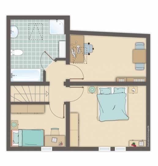 Prodej domu 96 m², pozemek 134 m², Kirchplatz 3, Peterslahr, Porýní-Falc Prodej domu 96 m², pozemek 134 m², Kirchplatz 3, Peterslahr, Porýní-Falc