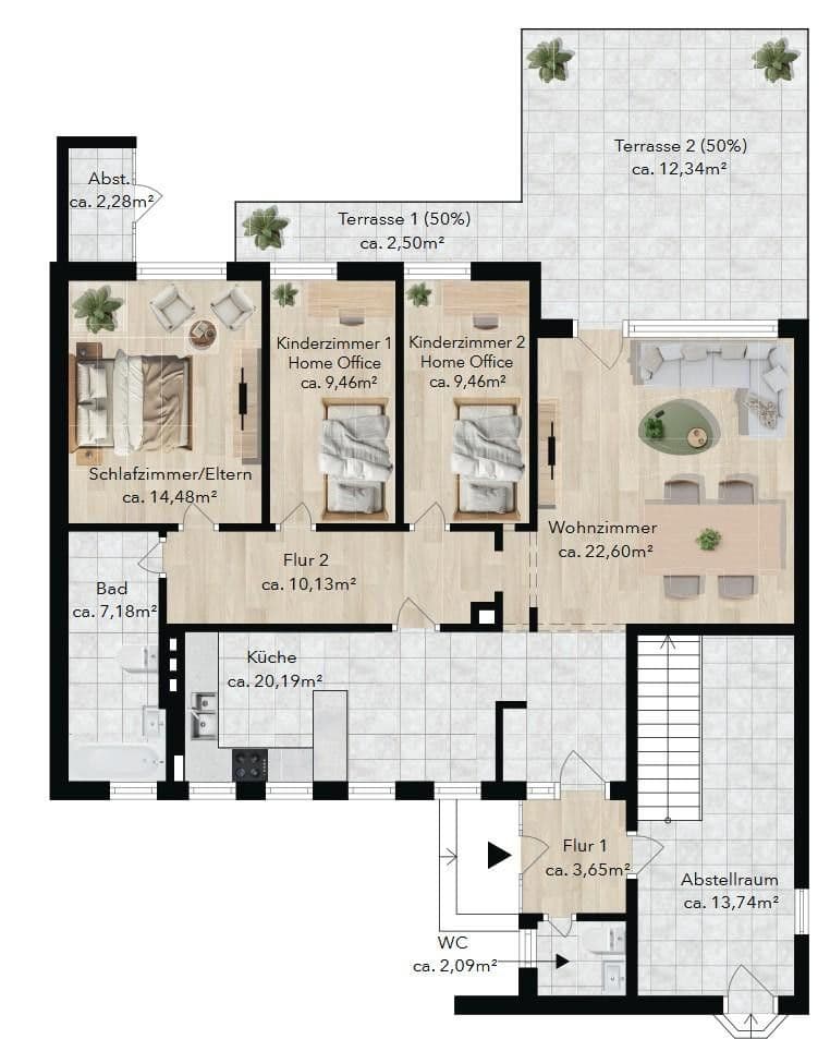 Prodej domu 127 m², pozemek 425 m², Leobschützerstraße 3, Nürnberg, Bavorsko Prodej domu 127 m², pozemek 425 m², Leobschützerstraße 3, Nürnberg, Bavorsko