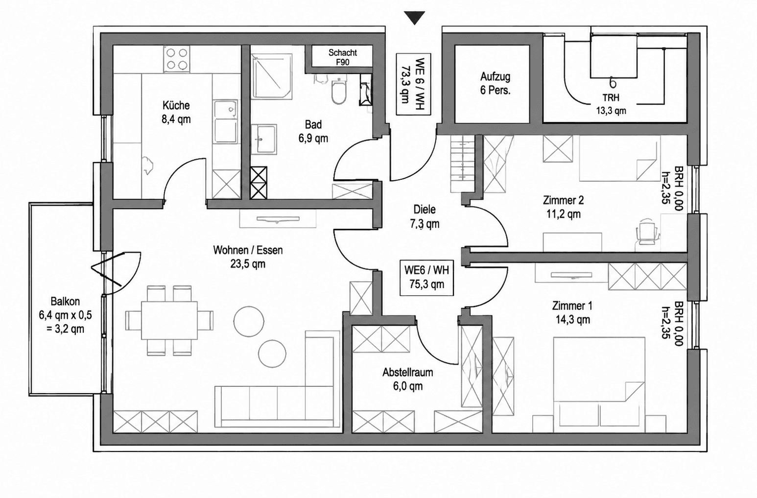 Prodej bytu 5+1 81 m², Würselen, Severní Porýní-Vestfálsko Prodej bytu 5+1 81 m², Würselen, Severní Porýní-Vestfálsko