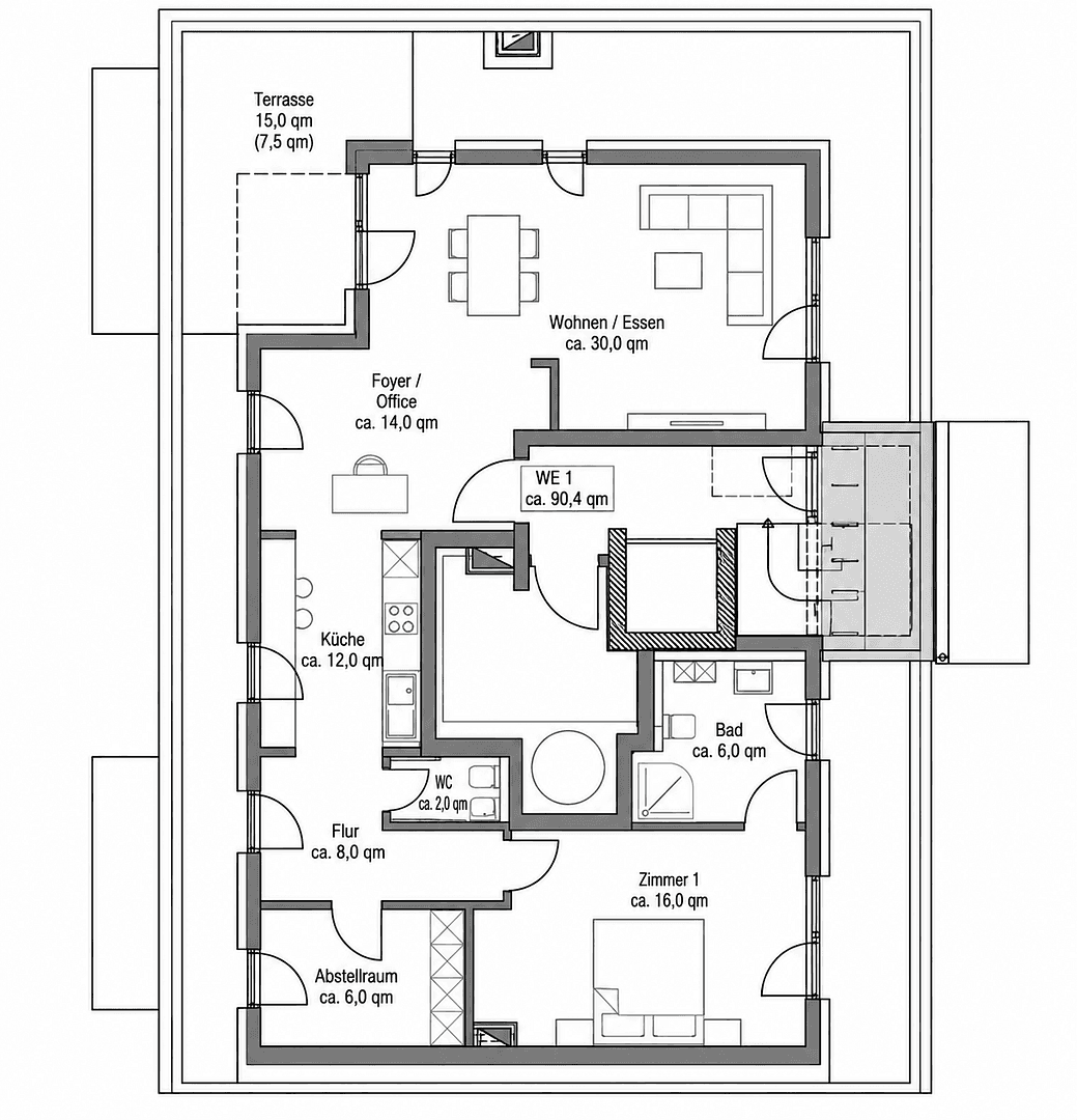 Prodej bytu 5+1 81 m², Würselen, Severní Porýní-Vestfálsko Prodej bytu 5+1 81 m², Würselen, Severní Porýní-Vestfálsko