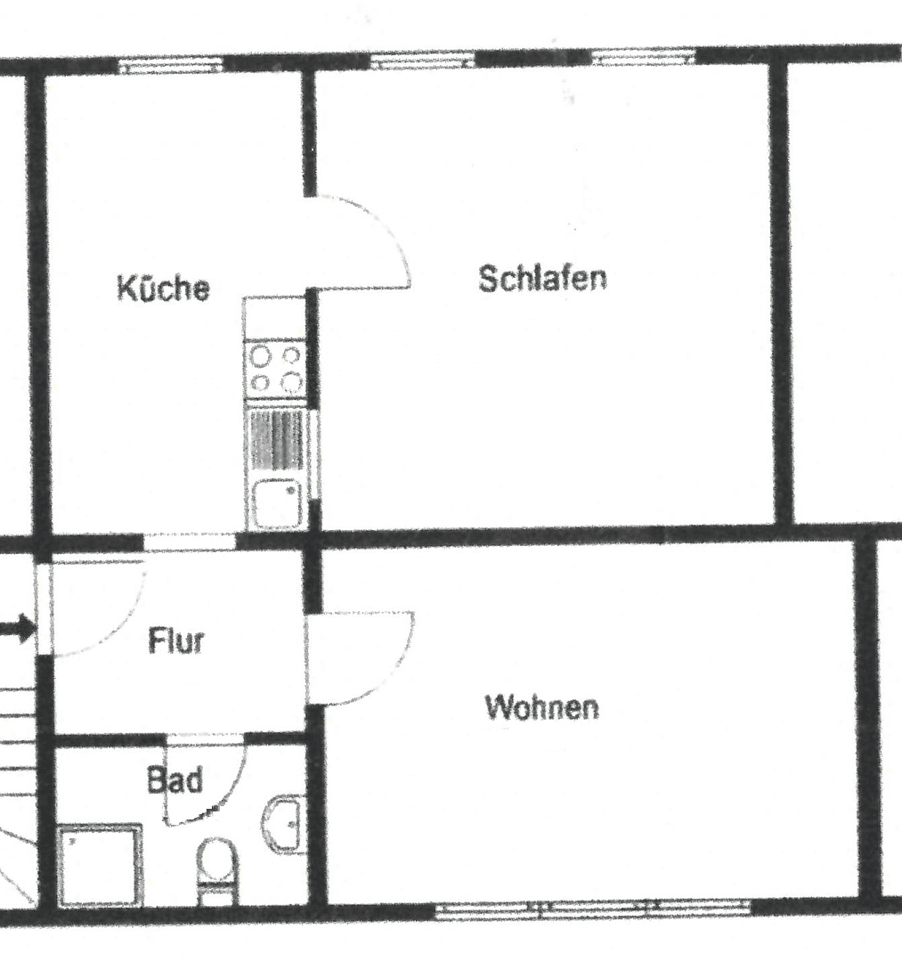 Pronájem bytu 2+1 54 m², Eisenbahnstr. 14, Eberswalde, Braniborsko Pronájem bytu 2+1 54 m², Eisenbahnstr. 14, Eberswalde, Braniborsko