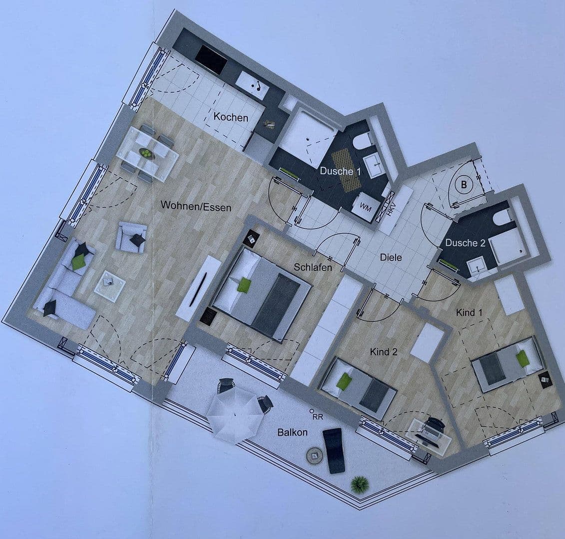 Pronájem bytu 4+1 97 m², Colmdorfstr.13, München, Bavorsko Pronájem bytu 4+1 97 m², Colmdorfstr.13, München, Bavorsko