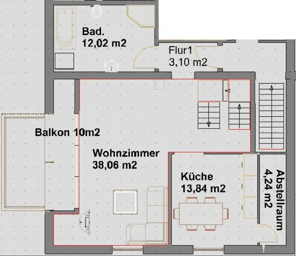 Pronájem bytu 3+1 100 m², Lübbenau/Spreewald, Braniborsko Pronájem bytu 3+1 100 m², Lübbenau/Spreewald, Braniborsko