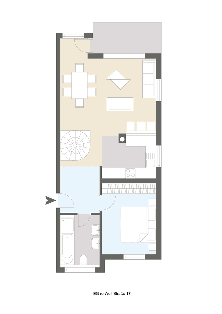 Pronájem bytu 3+1 98 m², Neu-Anspach, Hessen Pronájem bytu 3+1 98 m², Neu-Anspach, Hessen