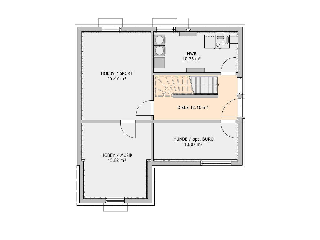 Prodej domu 130 m², pozemek 694 m², Hauptstraße 13b, Börsborn, Porýní-Falc Prodej domu 130 m², pozemek 694 m², Hauptstraße 13b, Börsborn, Porýní-Falc
