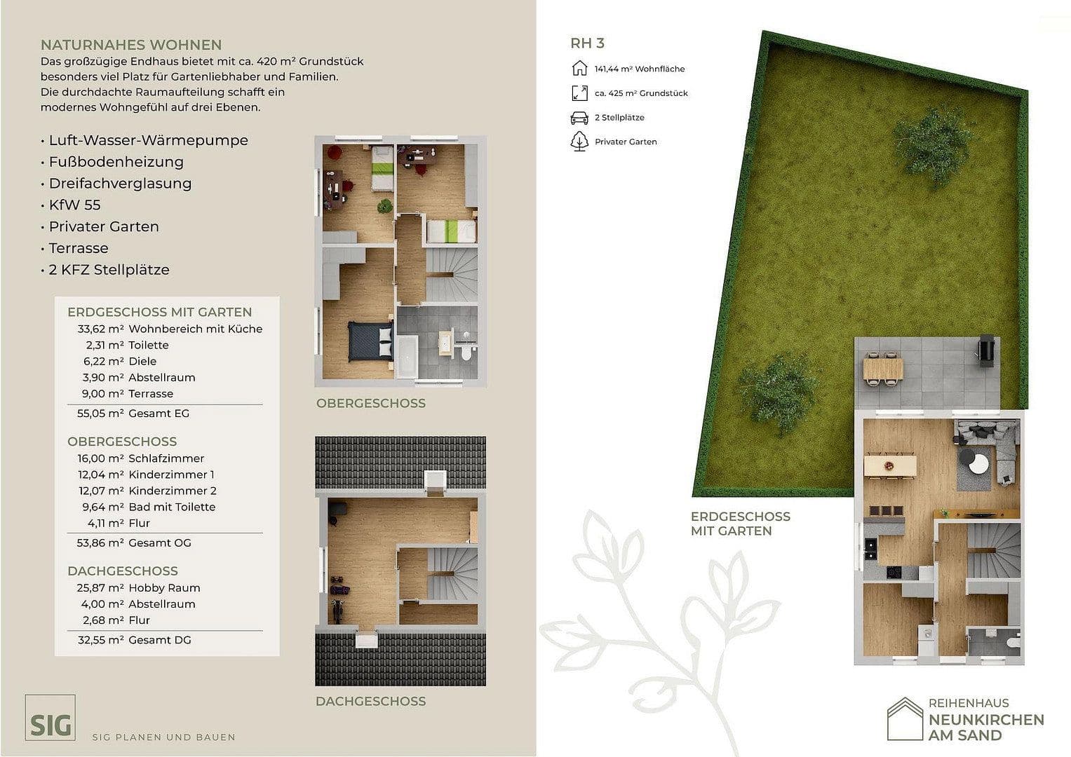 Prodej domu 142 m², pozemek 386 m², Tannenstraße 2, Neunkirchen a. Sand, Bavorsko Prodej domu 142 m², pozemek 386 m², Tannenstraße 2, Neunkirchen a. Sand, Bavorsko