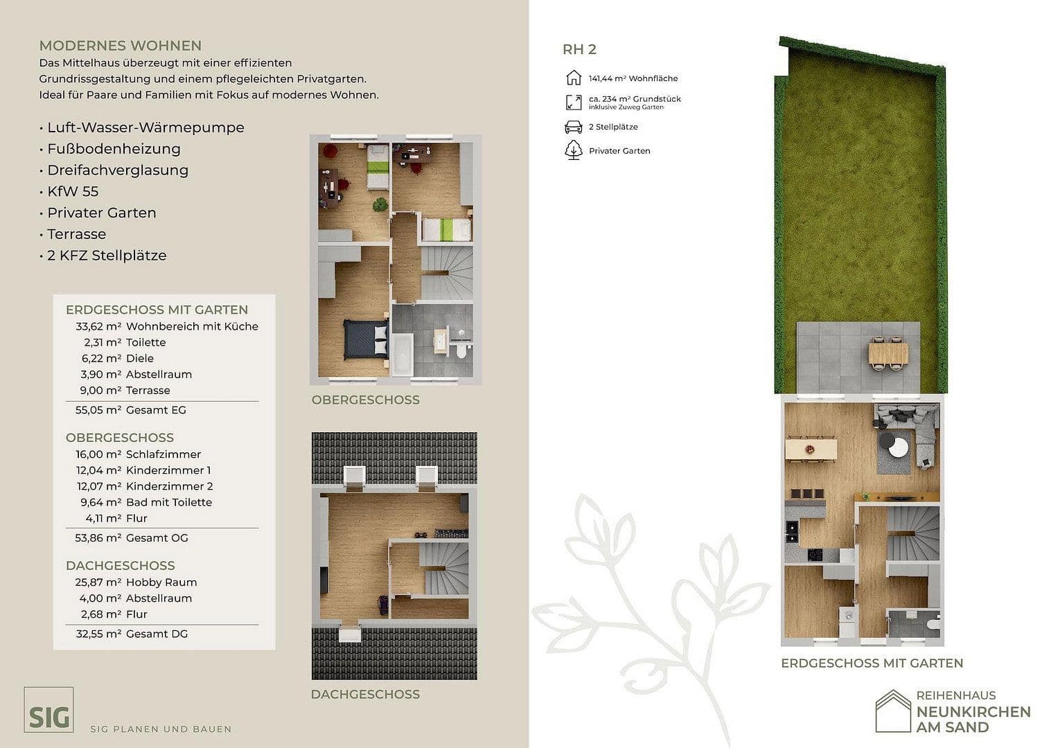 Prodej domu 142 m², pozemek 386 m², Tannenstraße 2, Neunkirchen a. Sand, Bavorsko Prodej domu 142 m², pozemek 386 m², Tannenstraße 2, Neunkirchen a. Sand, Bavorsko