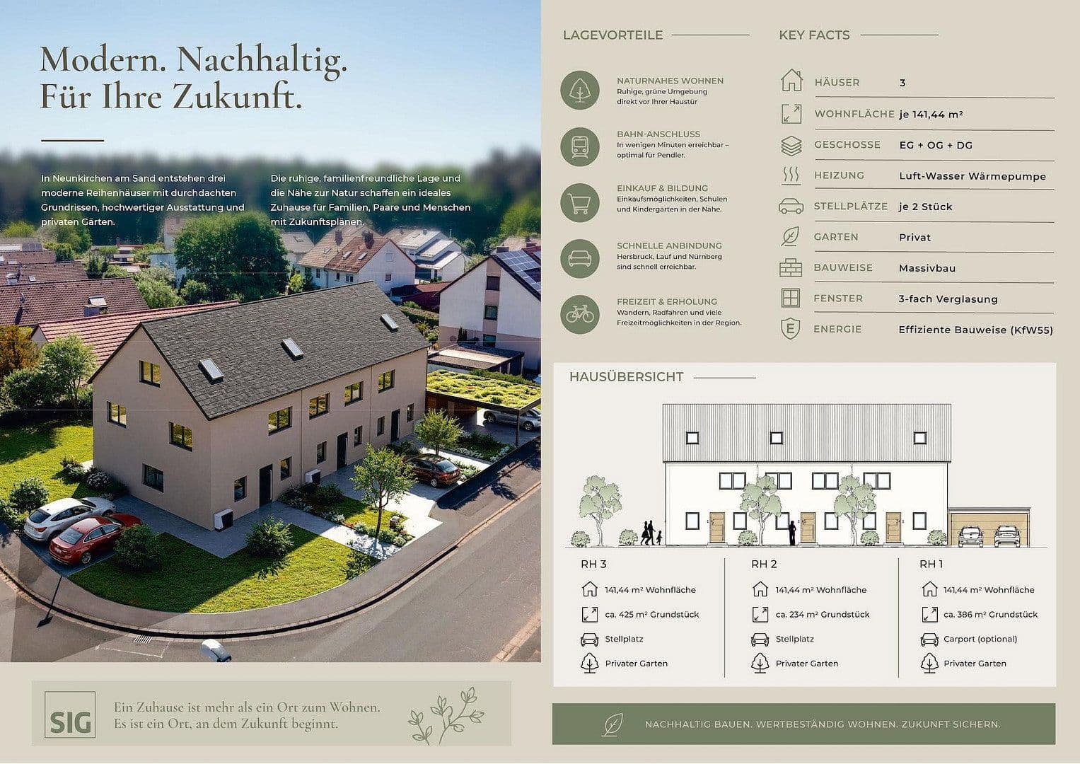 Prodej domu 142 m², pozemek 386 m², Tannenstraße 2, Neunkirchen a. Sand, Bavorsko Prodej domu 142 m², pozemek 386 m², Tannenstraße 2, Neunkirchen a. Sand, Bavorsko