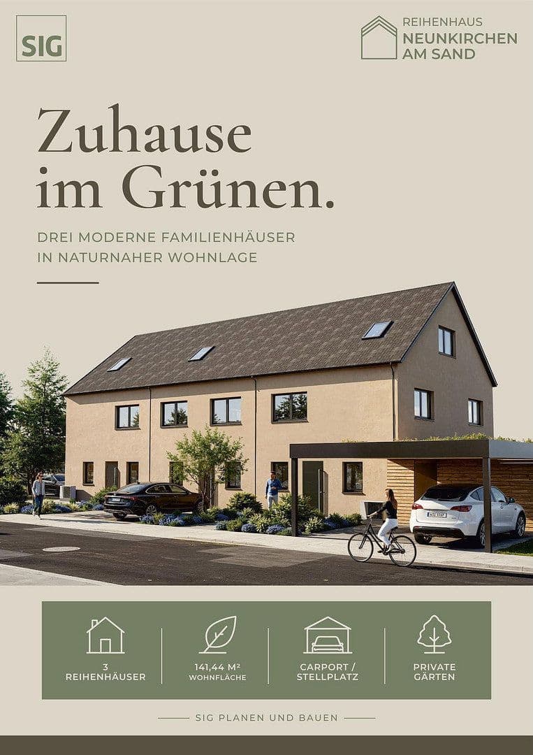 Prodej domu 142 m², pozemek 386 m², Tannenstraße 2, Neunkirchen a. Sand, Bavorsko Prodej domu 142 m², pozemek 386 m², Tannenstraße 2, Neunkirchen a. Sand, Bavorsko