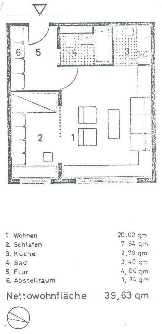 Pronájem bytu 1+kk 40 m², Lindenstr. 27, Peine, Dolní Sasko Pronájem bytu 1+kk 40 m², Lindenstr. 27, Peine, Dolní Sasko