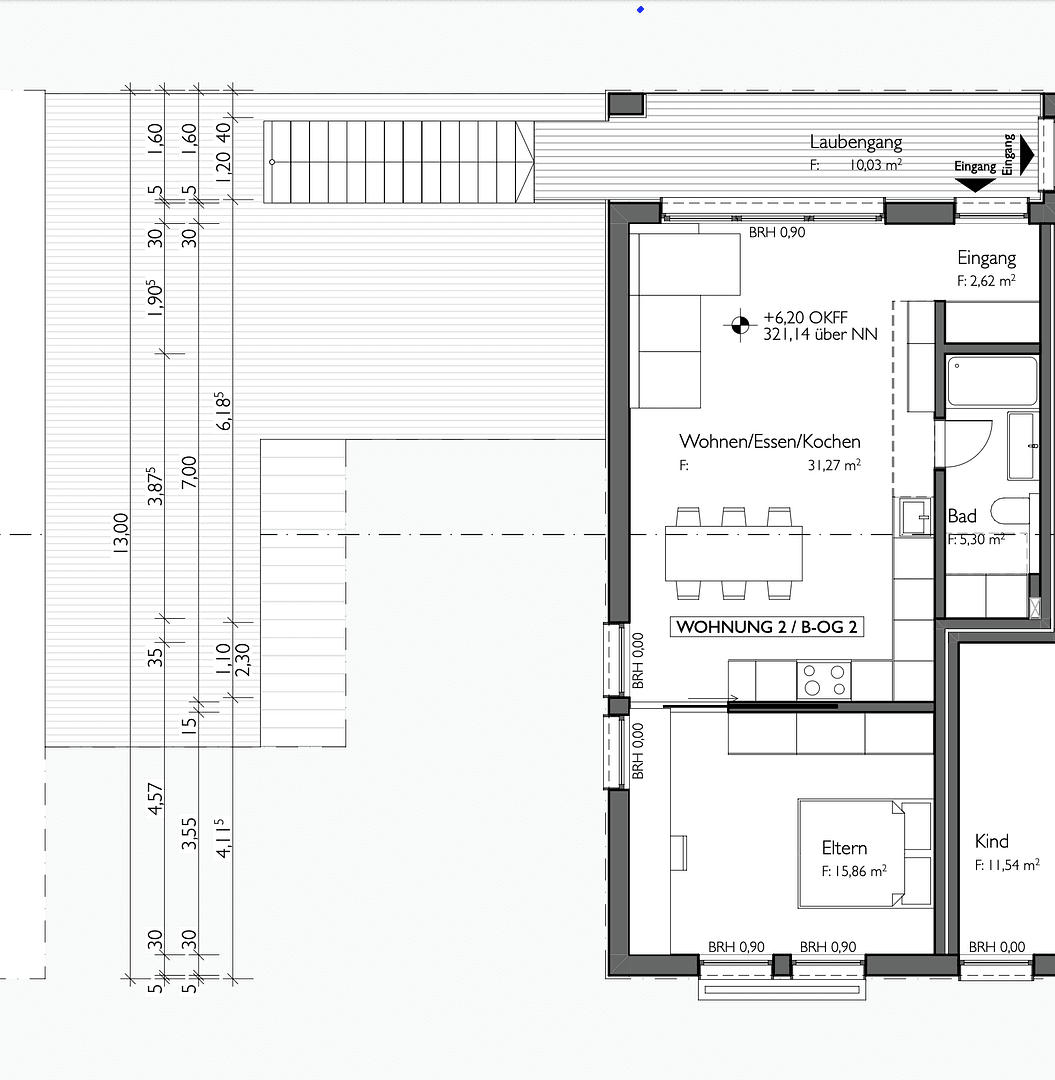 Pronájem bytu 2+1 56 m², Feldbergblick 26, Waldems, Hessen Pronájem bytu 2+1 56 m², Feldbergblick 26, Waldems, Hessen
