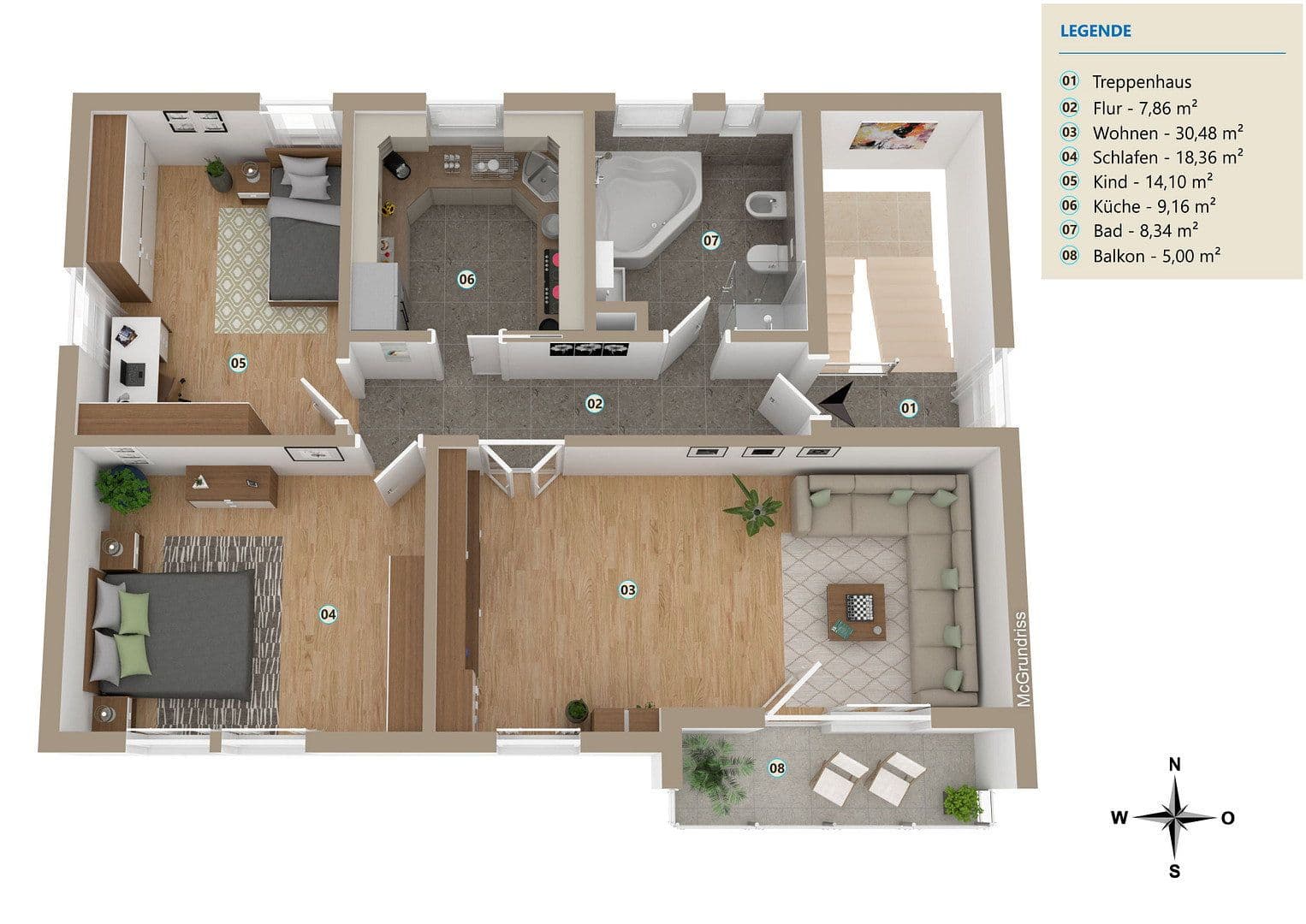 Prodej domu 204 m², pozemek 746 m², Baldham, Bavorsko Prodej domu 204 m², pozemek 746 m², Baldham, Bavorsko