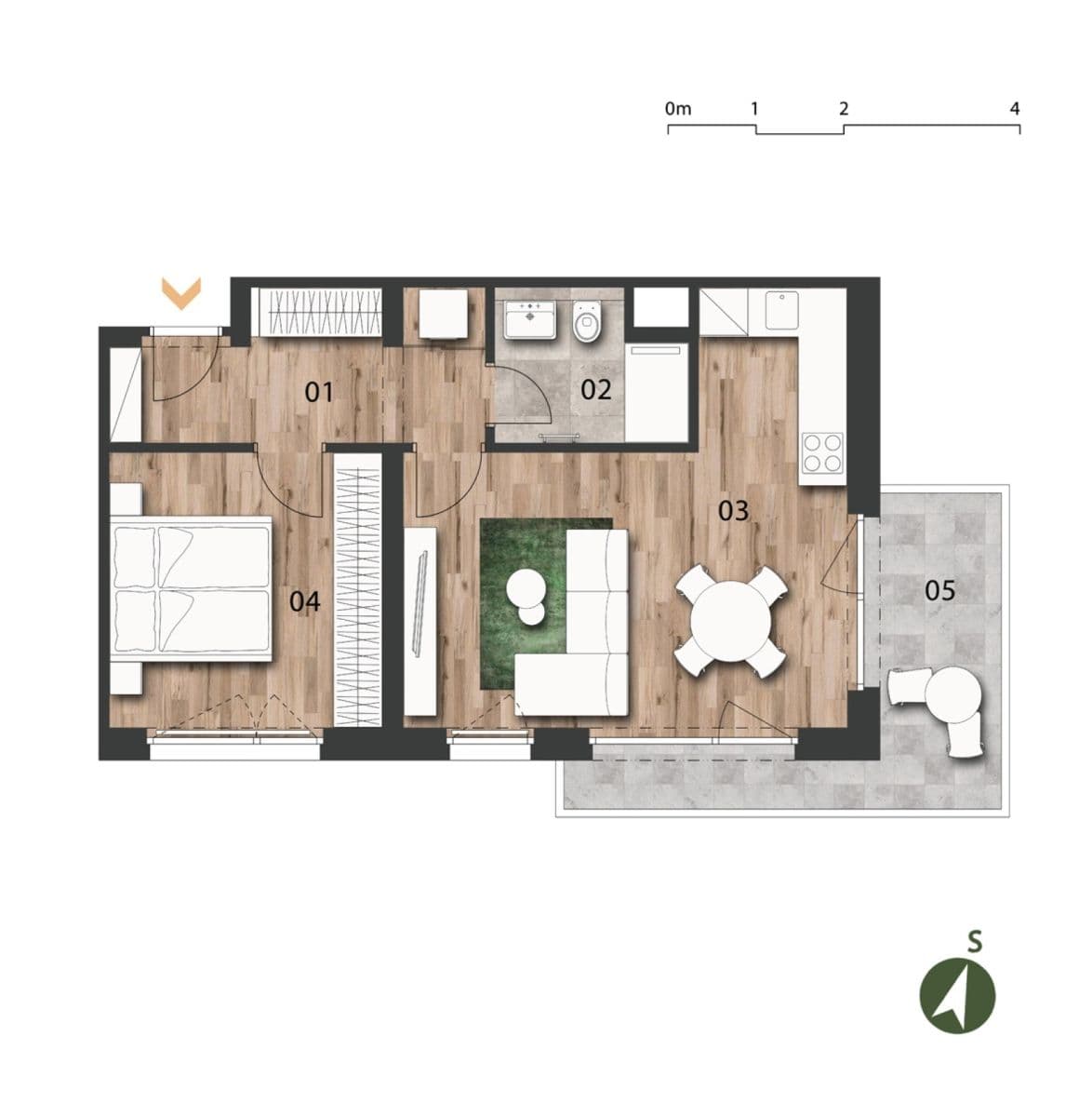 Prodej bytu 2+kk 60 m², Arnošta Valenty, Praha, Praha Prodej bytu 2+kk 60 m², Arnošta Valenty, Praha, Praha