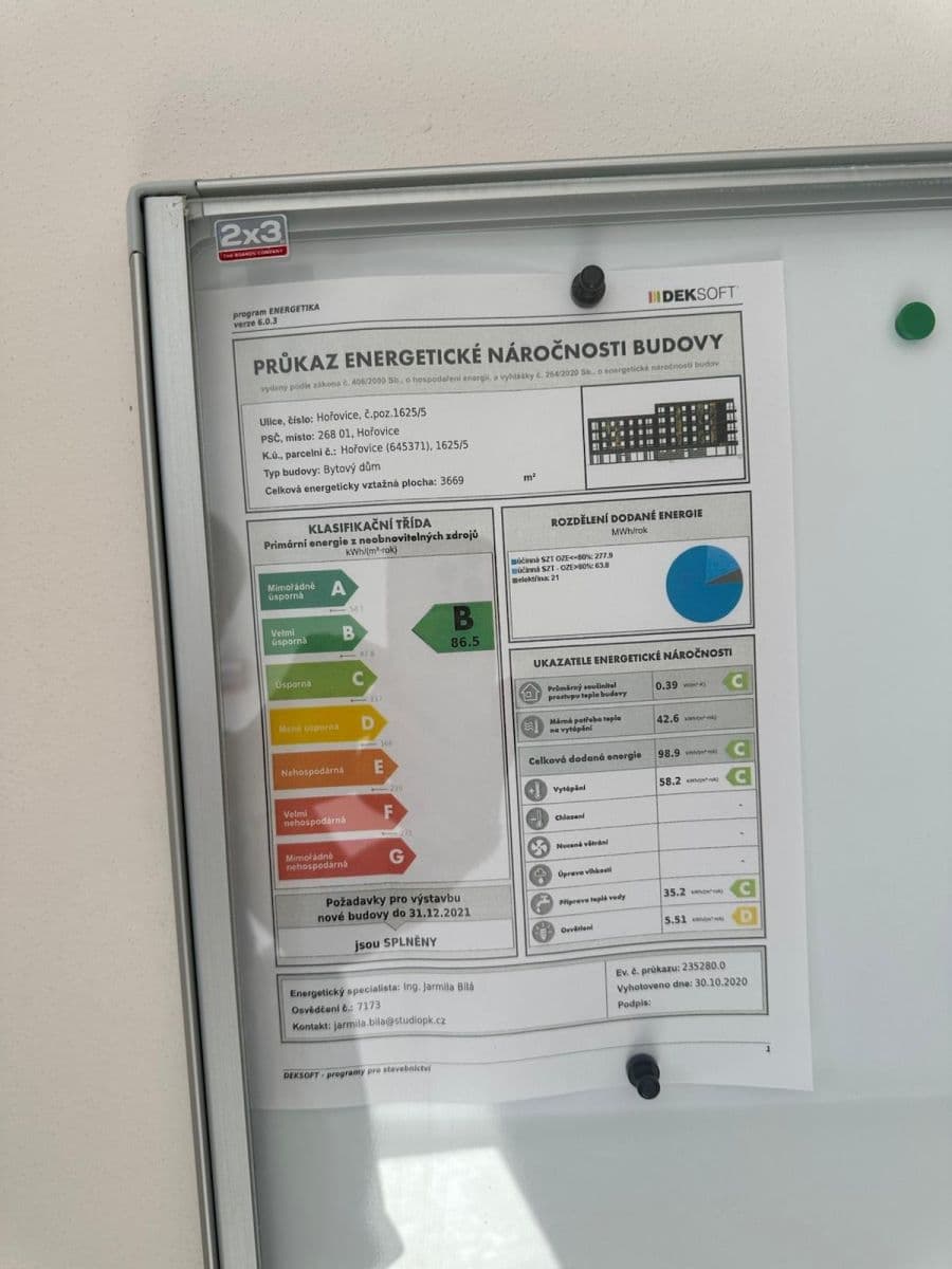 Pronájem bytu 2+kk 38 m², U Štěpánků, Hořovice, Středočeský kraj Pronájem bytu 2+kk 38 m², U Štěpánků, Hořovice, Středočeský kraj