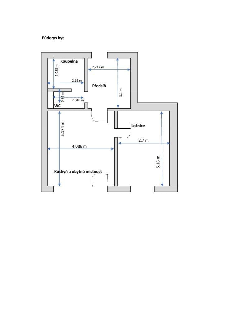Prodej bytu 2+kk 49 m², Za Devítkou, Jinočany, Středočeský kraj Prodej bytu 2+kk 49 m², Za Devítkou, Jinočany, Středočeský kraj