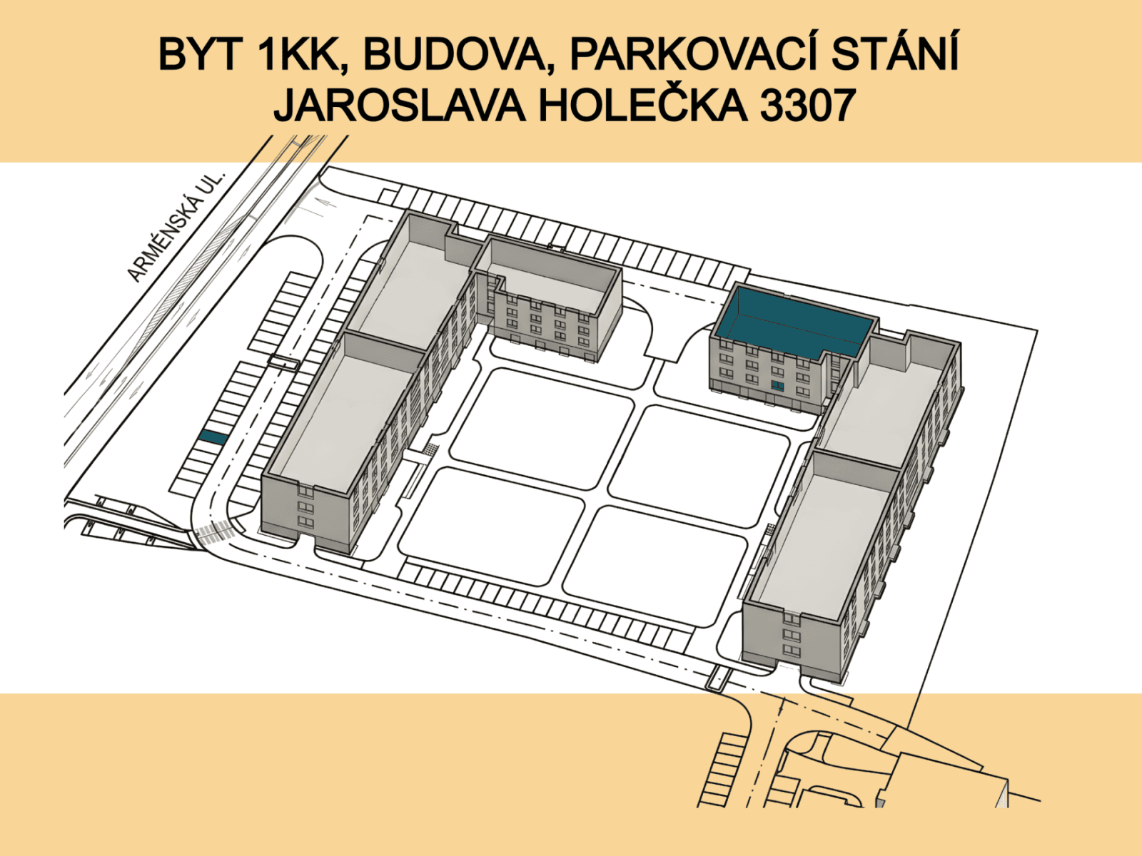 Prodej bytu 1+kk 34 m², Jaroslava Holečka, Kladno, Středočeský kraj Prodej bytu 1+kk 34 m², Jaroslava Holečka, Kladno, Středočeský kraj