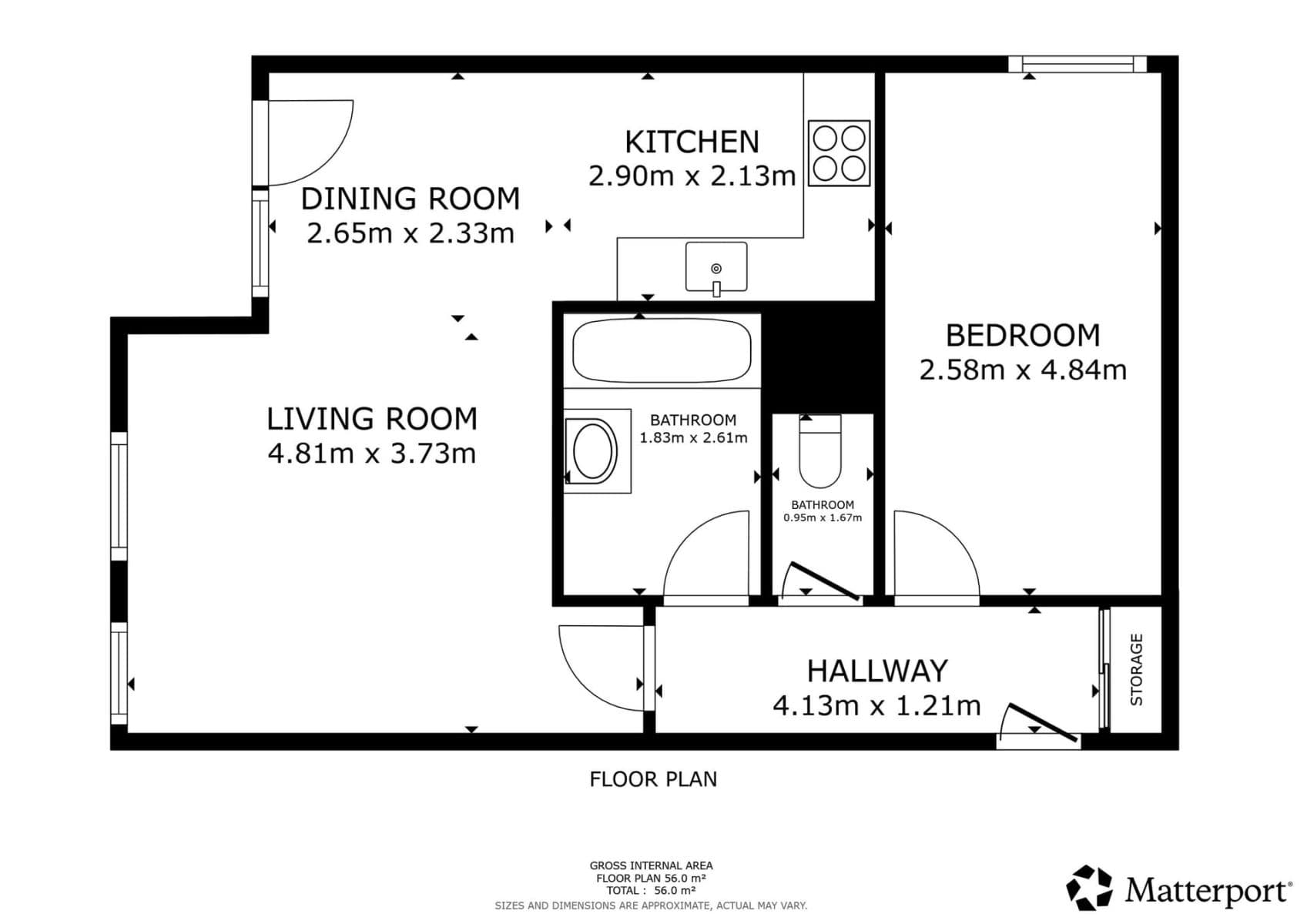 Pronájem bytu 2+kk 57 m², U Slovanky, Praha, Praha Pronájem bytu 2+kk 57 m², U Slovanky, Praha, Praha