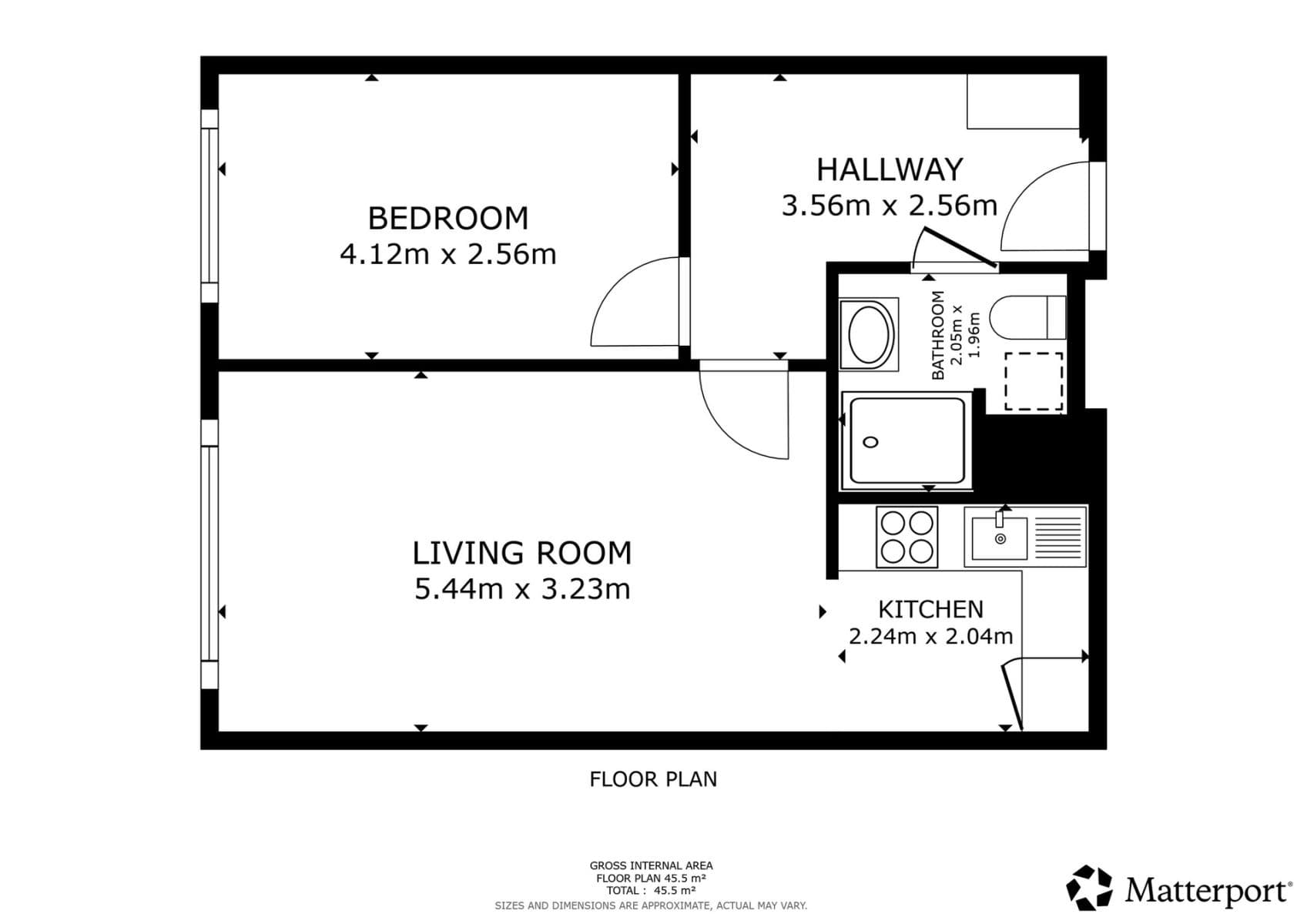 Pronájem bytu 2+kk 43 m², Ohradní, Praha, Praha Pronájem bytu 2+kk 43 m², Ohradní, Praha, Praha