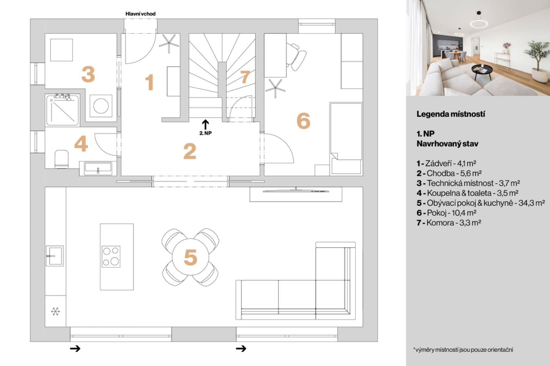 Prodej domu 170 m², pozemek 500 m², Zdeňka Hermana, Libušín, Středočeský kraj Prodej domu 170 m², pozemek 500 m², Zdeňka Hermana, Libušín, Středočeský kraj
