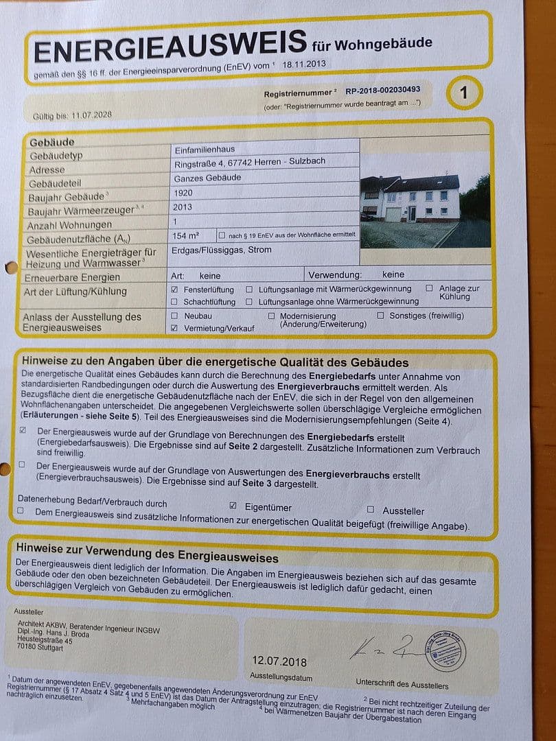 Prodej domu 120 m², pozemek 390 m², Ringstraße 4, Herren-Sulzbach, Porýní-Falc Prodej domu 120 m², pozemek 390 m², Ringstraße 4, Herren-Sulzbach, Porýní-Falc