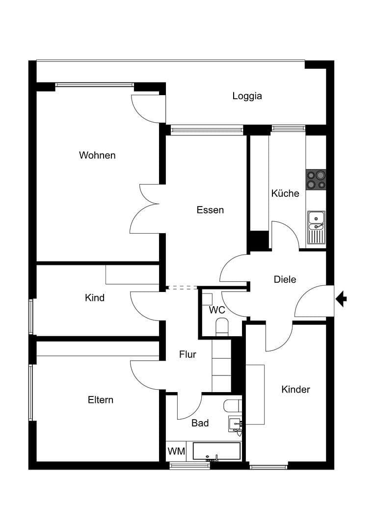 Pronájem bytu 4+1 91 m², Aschau im Chiemgau, Bavorsko Pronájem bytu 4+1 91 m², Aschau im Chiemgau, Bavorsko
