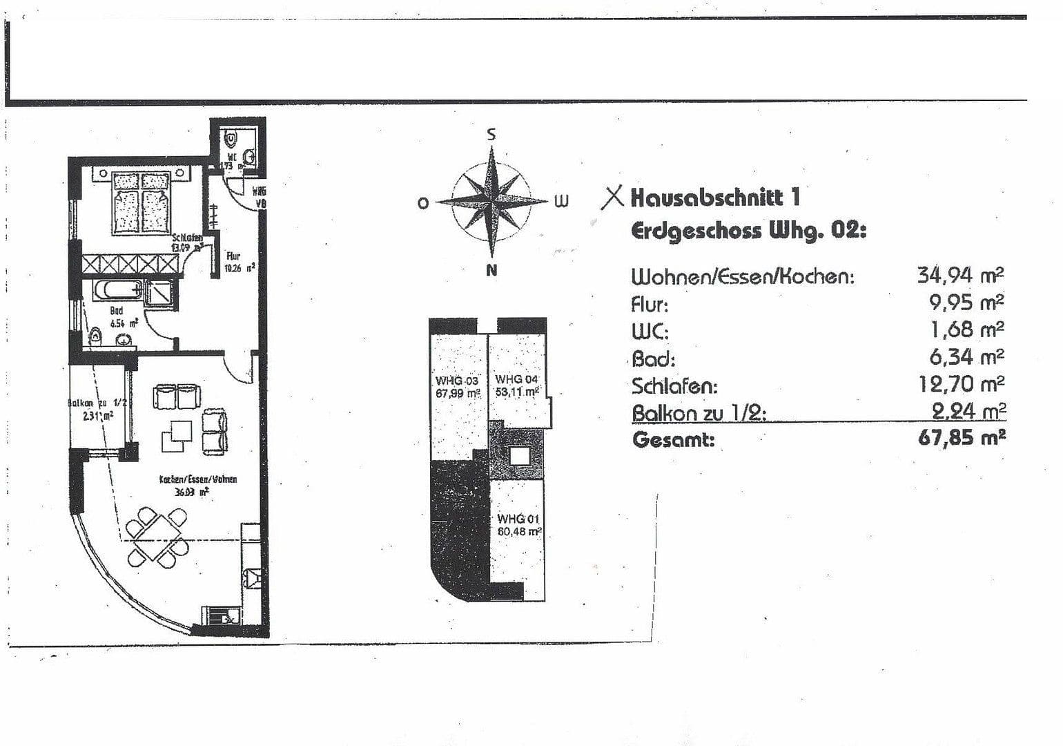 Prodej bytu 2+1 68 m², Schneidmühlweg 5, Bayern - Aschaffenburg, Bavorsko Prodej bytu 2+1 68 m², Schneidmühlweg 5, Bayern - Aschaffenburg, Bavorsko