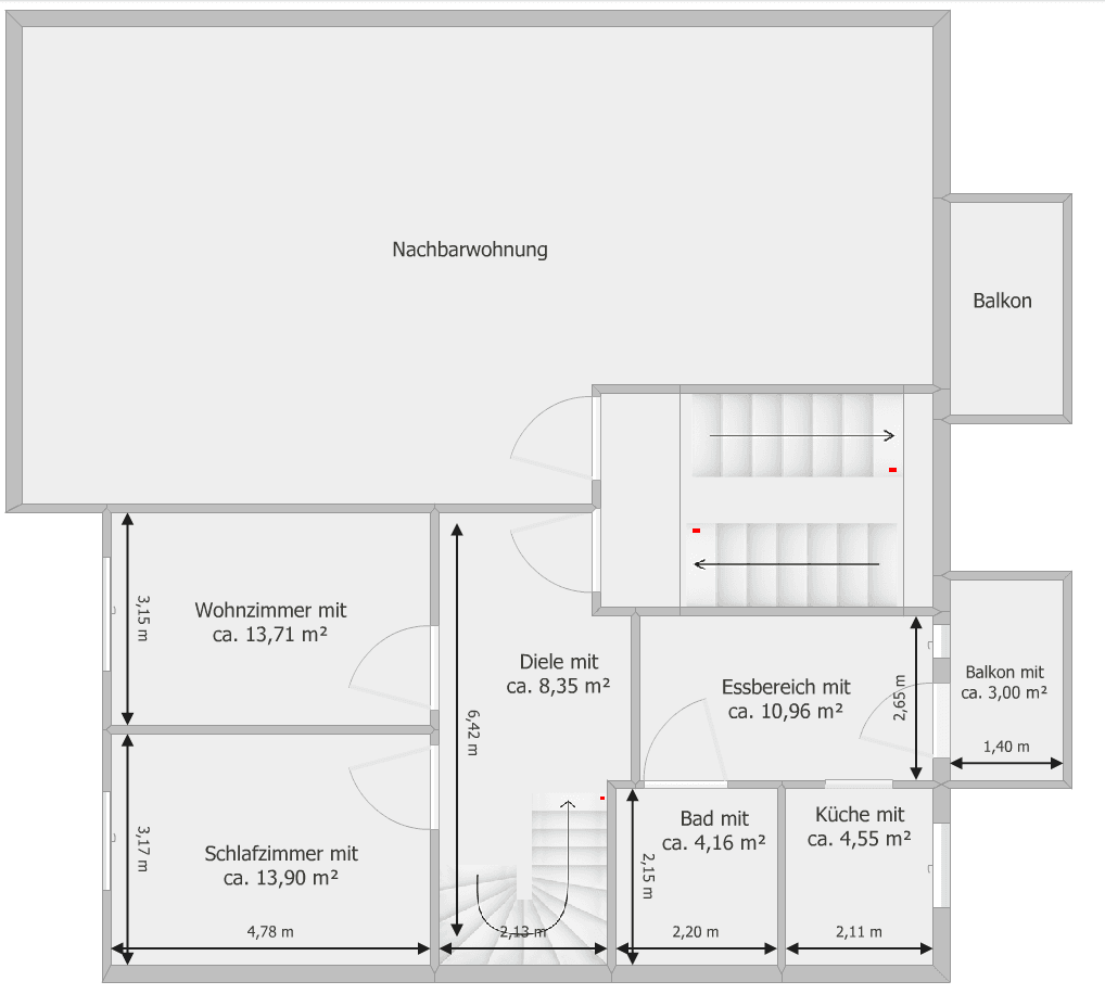 Prodej bytu 4+1 84 m², Gregor-Fuchs-Straße 38, Leipzig, Sasko Prodej bytu 4+1 84 m², Gregor-Fuchs-Straße 38, Leipzig, Sasko
