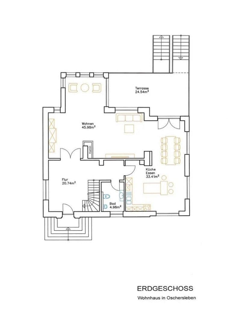 Prodej domu 250 m², pozemek 1.340 m², Oschersleben, Sasko-Anhaltsko Prodej domu 250 m², pozemek 1.340 m², Oschersleben, Sasko-Anhaltsko