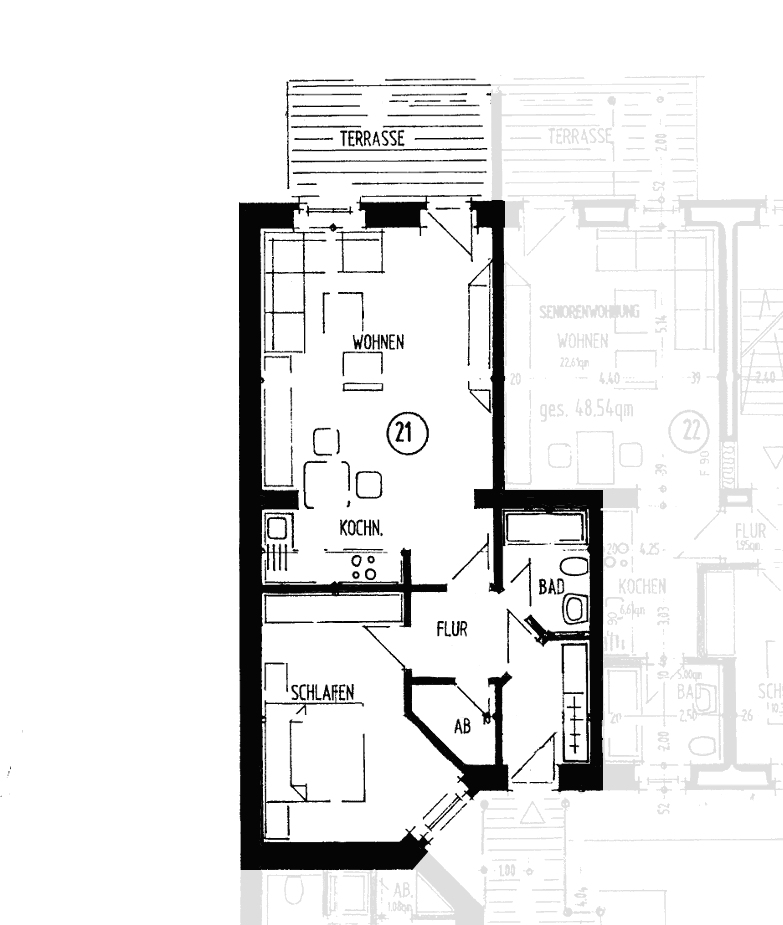 Pronájem bytu 2+1 68 m², Friesenstraße 57, Magdeburg, Sasko-Anhaltsko Pronájem bytu 2+1 68 m², Friesenstraße 57, Magdeburg, Sasko-Anhaltsko