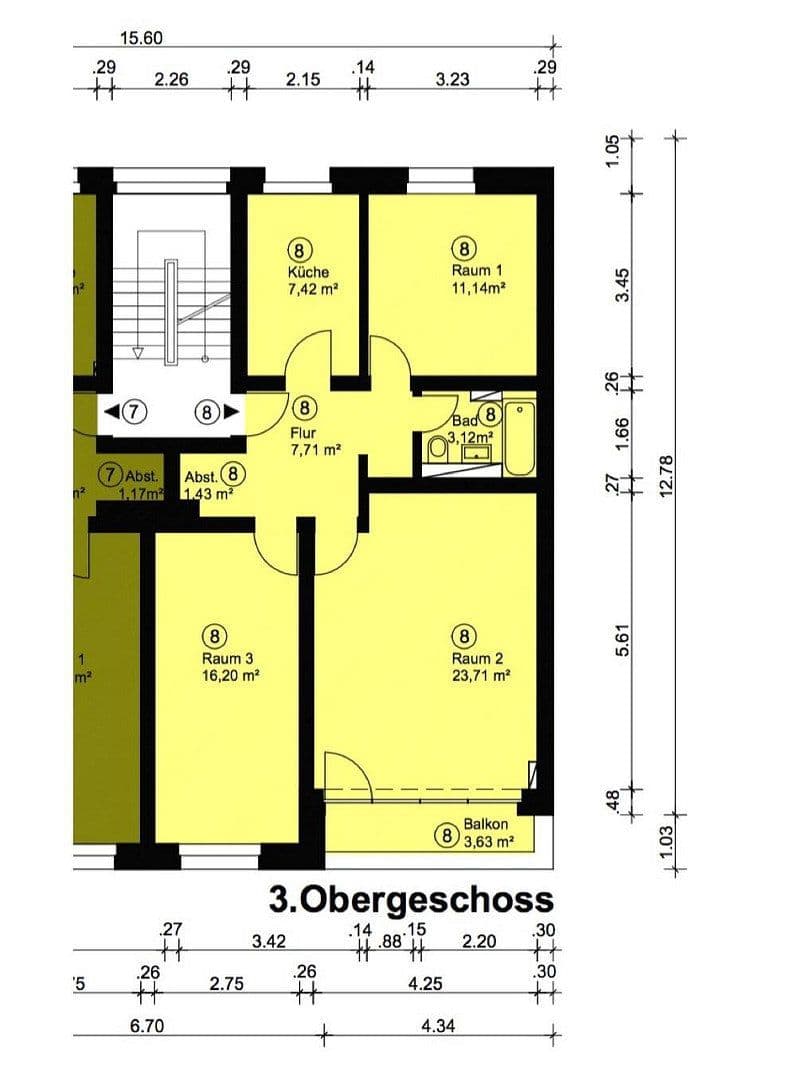 Prodej bytu 3+1 72 m², Hamburg, Hamburg Prodej bytu 3+1 72 m², Hamburg, Hamburg