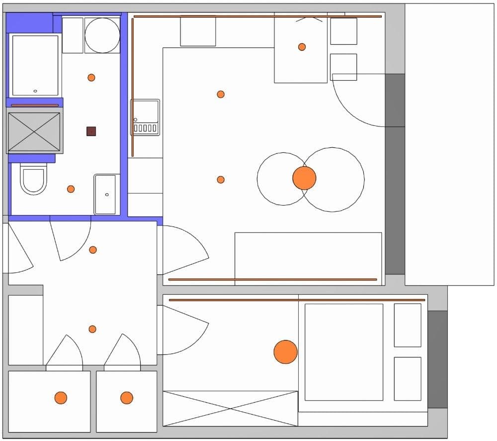 Pronájem bytu 2+kk 45 m², Ukrajinská, Brno, Jihomoravský kraj Pronájem bytu 2+kk 45 m², Ukrajinská, Brno, Jihomoravský kraj
