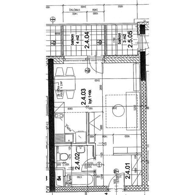 Prodej bytu 1+kk 43 m², U Leskavy, Brno, Jihomoravský kraj Prodej bytu 1+kk 43 m², U Leskavy, Brno, Jihomoravský kraj