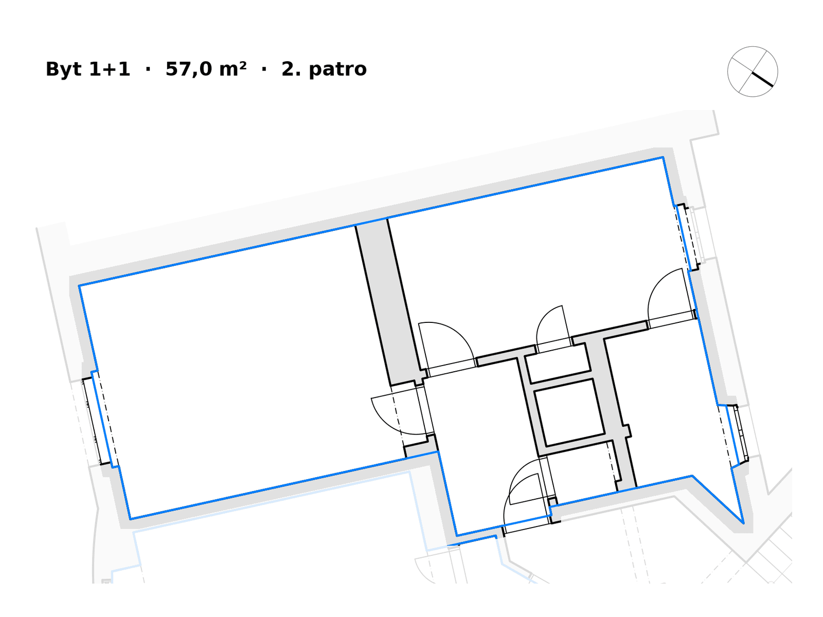 Prodej bytu 1+1 57 m², Primátorská, Praha, Praha Prodej bytu 1+1 57 m², Primátorská, Praha, Praha