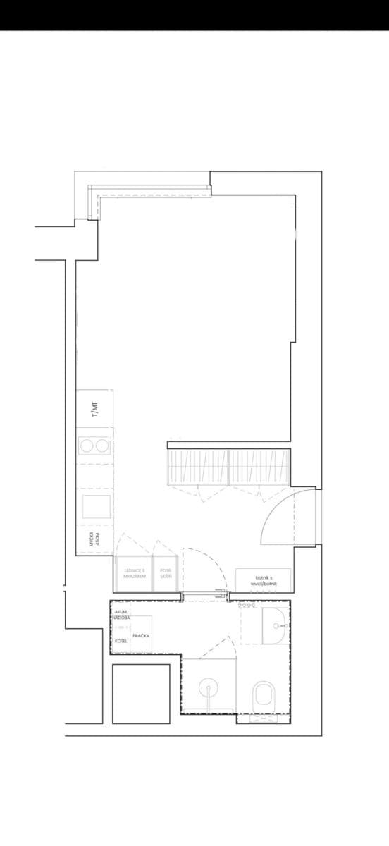 Pronájem bytu 1+kk 27 m², Pod Drinopolem, Praha, Praha Pronájem bytu 1+kk 27 m², Pod Drinopolem, Praha, Praha