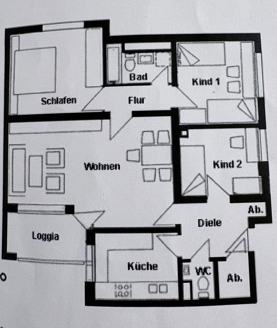 Pronájem bytu 4+1 89 m², Werner-von-Siemens-Allee 23, Röthenbach an der Pegnitz, Bavorsko Pronájem bytu 4+1 89 m², Werner-von-Siemens-Allee 23, Röthenbach an der Pegnitz, Bavorsko