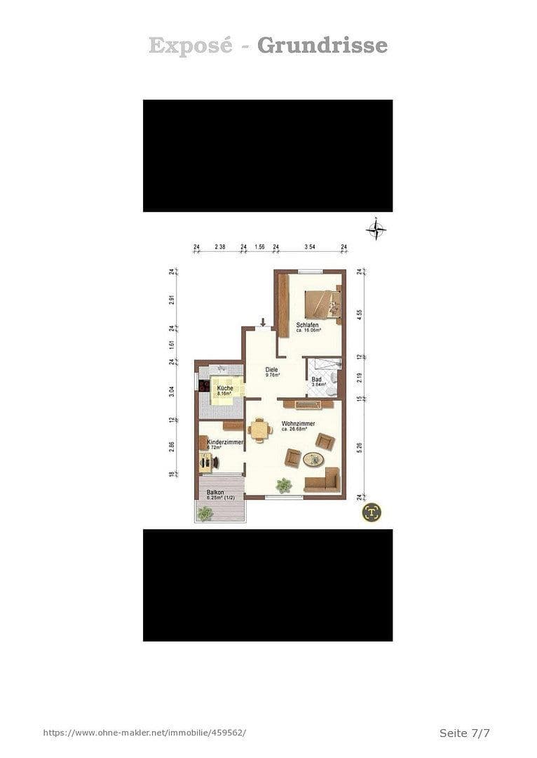 Prodej bytu 3+1 76 m², Robert-Koch-Straße 10, Ottobrunn, Bavorsko Prodej bytu 3+1 76 m², Robert-Koch-Straße 10, Ottobrunn, Bavorsko