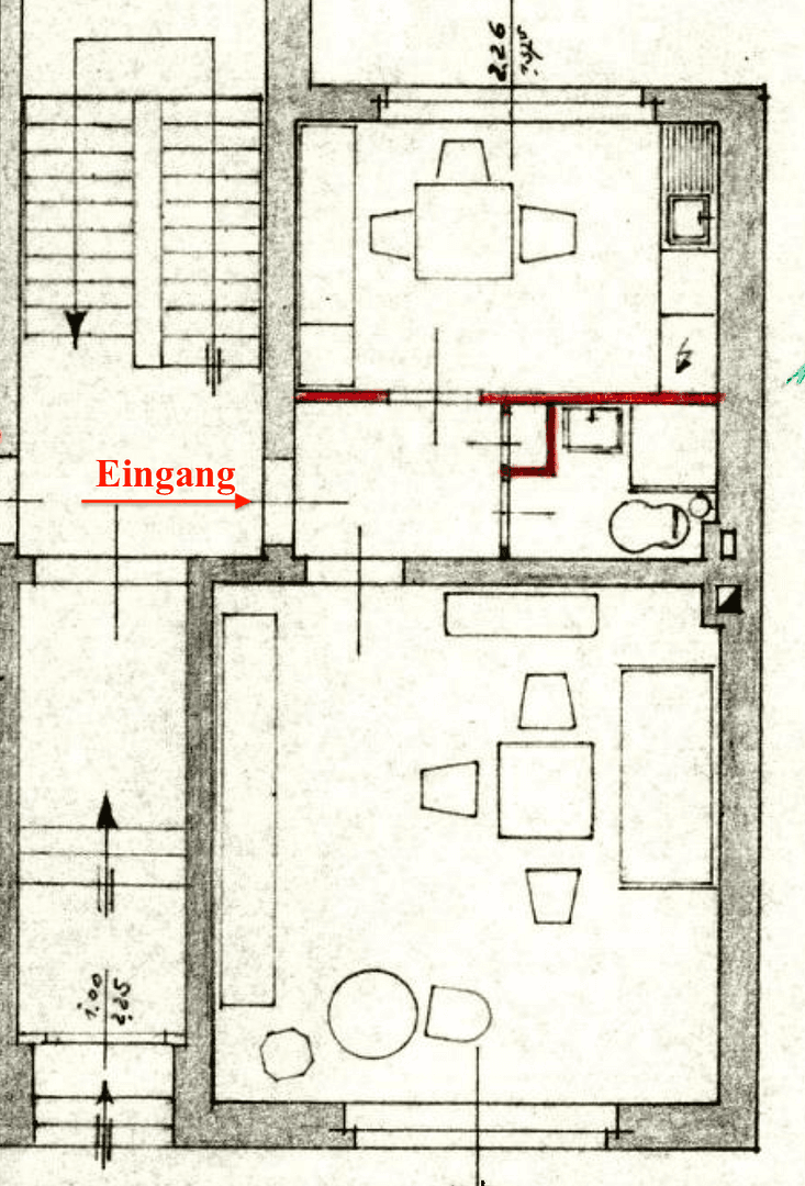Pronájem bytu 1+kk 43 m², Schlangenwallstraße 7, Gelsenkirchen, Severní Porýní-Vestfálsko Pronájem bytu 1+kk 43 m², Schlangenwallstraße 7, Gelsenkirchen, Severní Porýní-Vestfálsko