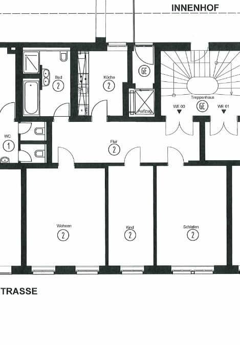 Pronájem bytu 3+1 98 m², Leipzig, Sasko Pronájem bytu 3+1 98 m², Leipzig, Sasko
