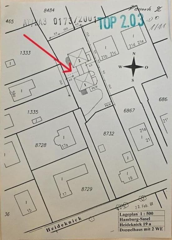 Prodej pozemku 1.078 m², Heideknick 19b, Hamburg, Hamburg Prodej pozemku 1.078 m², Heideknick 19b, Hamburg, Hamburg
