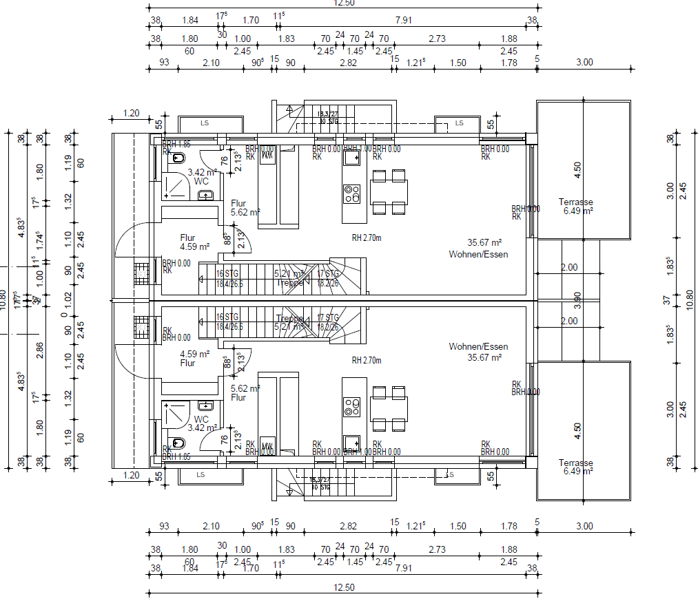 Pronájem domu 170 m², pozemek 508 m², Rembrandtstraße 67, Blankenfelde-Mahlow, Braniborsko Pronájem domu 170 m², pozemek 508 m², Rembrandtstraße 67, Blankenfelde-Mahlow, Braniborsko