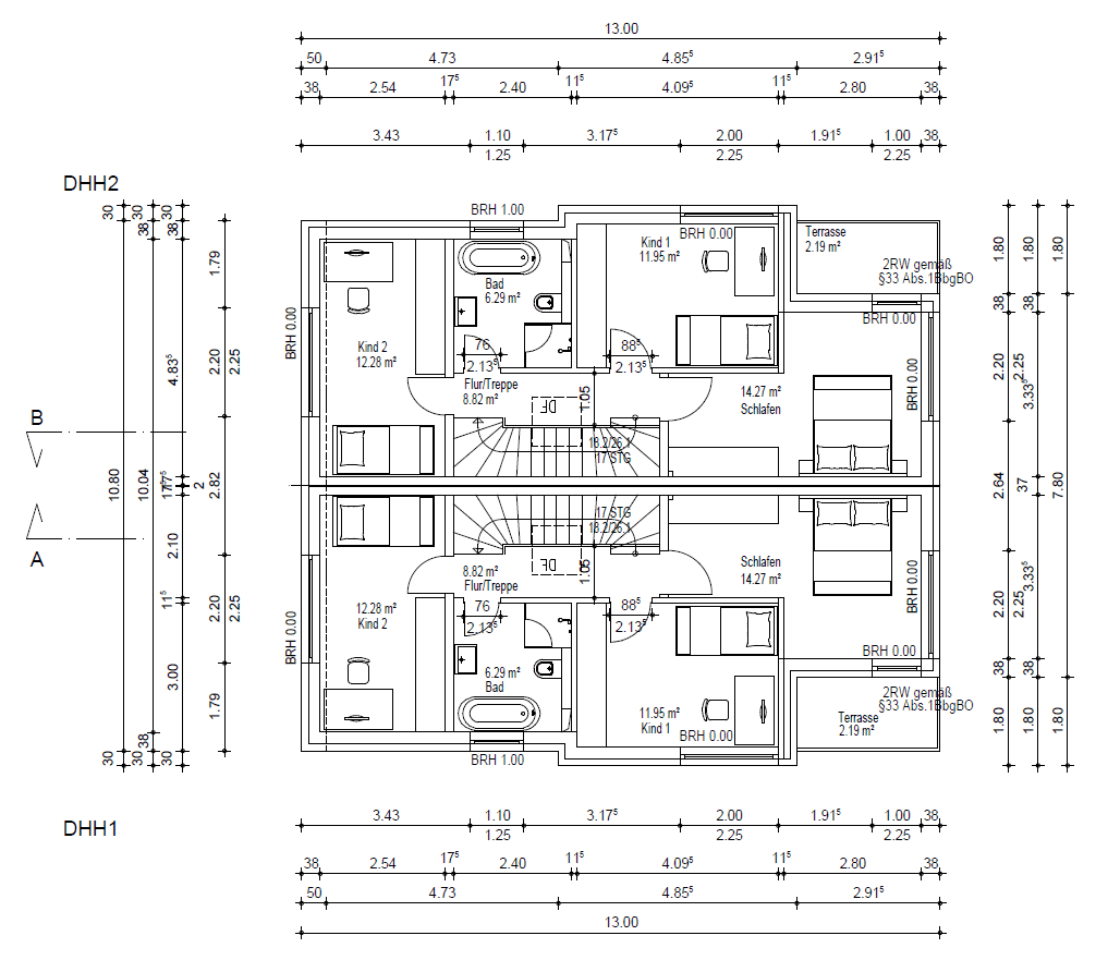 Pronájem domu 170 m², pozemek 508 m², Rembrandtstraße 67, Blankenfelde-Mahlow, Braniborsko Pronájem domu 170 m², pozemek 508 m², Rembrandtstraße 67, Blankenfelde-Mahlow, Braniborsko